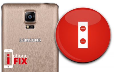 Επισκευή πλήκτρων έντασης ήχου Samsung Galaxy Note 4