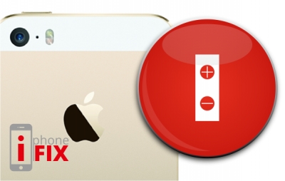 Επισκευή πλήκτρων έντασης ήχου iPhone 5S
