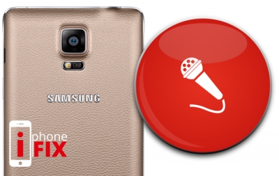 Επισκευή μικροφώνου Samsung Galaxy Note 4