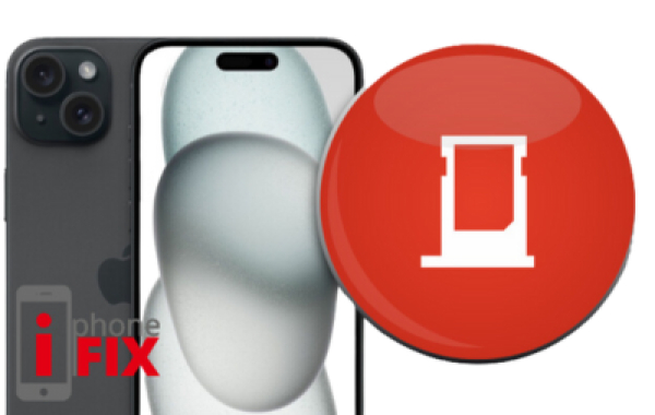 Αλλαγή θήκης κάρτας SIM iPhone 15