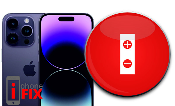 Eπισκευή πλήκτρων έντασης ήχου 14 Pro Max
